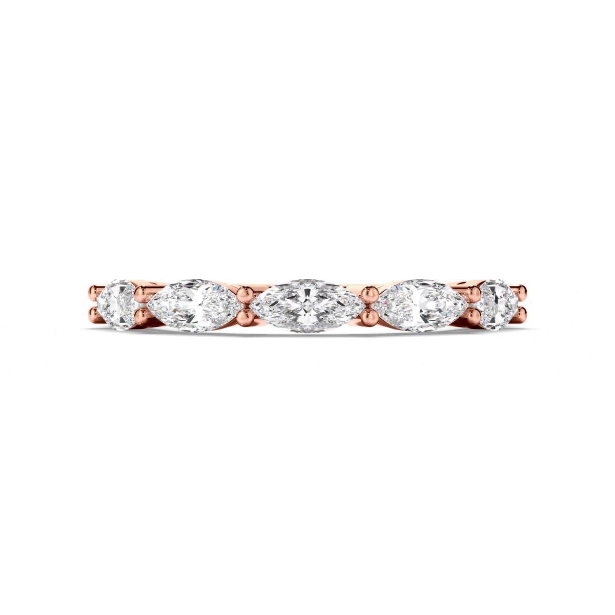 Marquise Cut Diamond Anniversary Ring